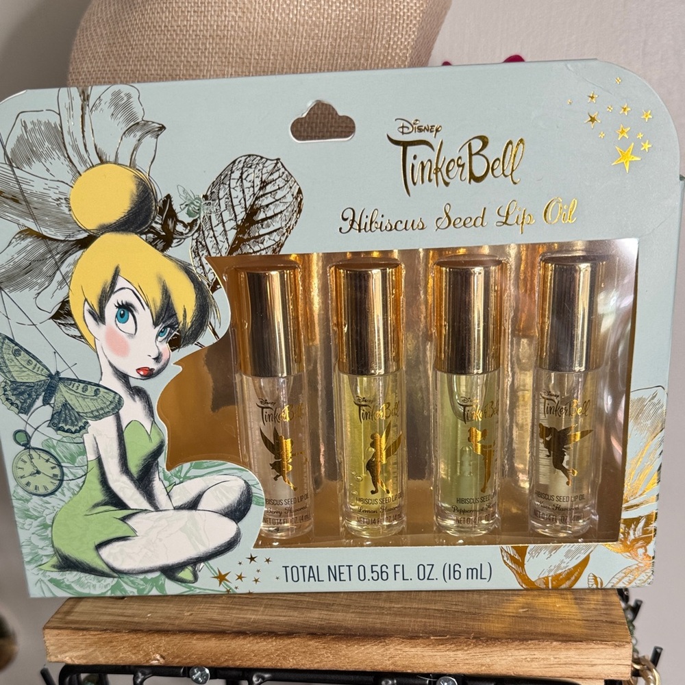 Disney Tinker Bell Hibiscus Lip Oil Collection